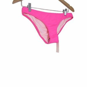 NWT Solid & Striped Hot Pink Elle Bikini Bottom L